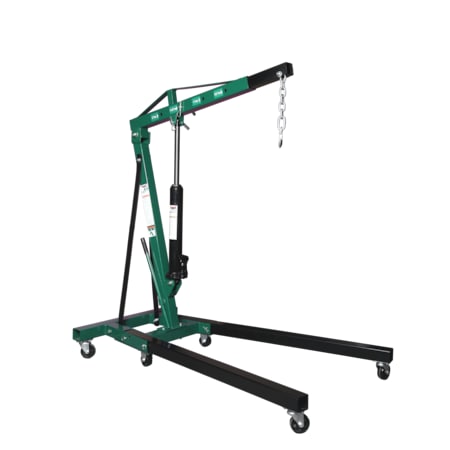Safeguard Folding Engine Crane, Steel, 2 Ton Capacity 67020